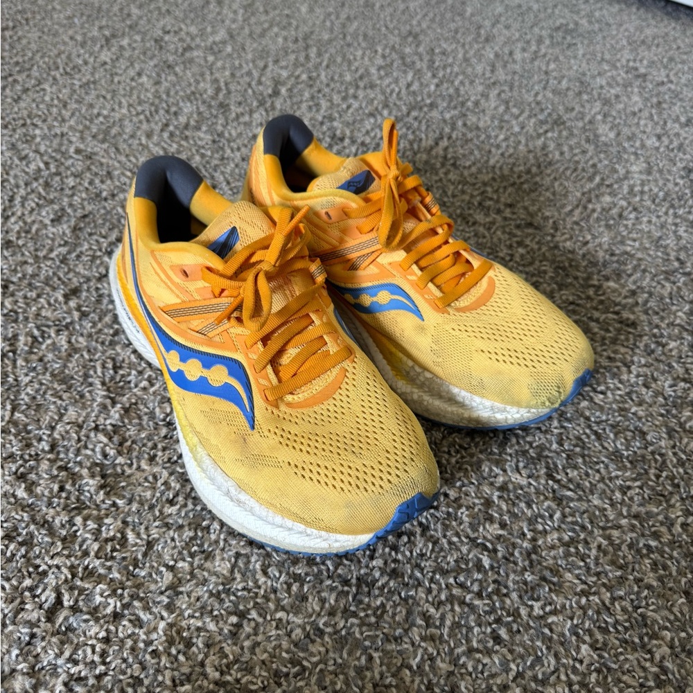 Saucony' Yellow Running Shoes